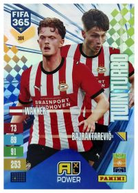 Paul Wanner / Esmir Bajraktarević - Panini Adrenalyn XL FIFA 365 Twin Turbo 2026-27, Nr. 304 – Insert