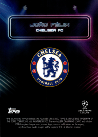 João Félix - Topps UEFA Club Competitions Showtime 2023-24