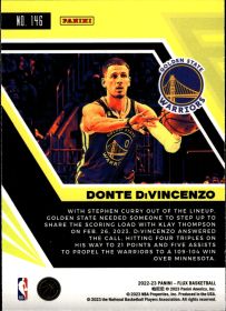 Donte DiVincenzo - Panini Flux Base Set 2022-23, Nr. 146