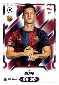 Dani Olmo - Topps Match Attax UEFA Club Competitions Base Set 2026-27, Nr. 127
