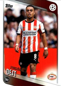 Sergiño Dest - Topps UEFA Club Competitions Base Set 2025-26, Nr. 169