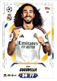 Marc Cucurella - Topps Match Attax UEFA Club Competitions Base Set 2026-27, Nr. 139