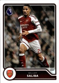 William Saliba - Topps Flagship Premier League Base Set 2026-27, Nr. 21