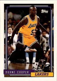 Duane Cooper - Topps Base Set 1992-93, Nr. 329