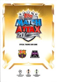 Frenkie de Jong - Topps Match Attax UEFA Club Competitions Attax Master 2026-27, Nr. 123