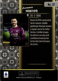 Lorenzo Montipò - Panini Player of the Match Base Set 2024-25, Nr. 37