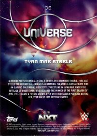 Tyra Mae Steele - Topps WWE Universe Base Set 2026, Nr. 36 – Rookie Card