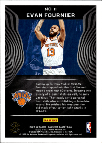 Evan Fournier - Panini Illusions Base Set 2021-22, Nr. 11