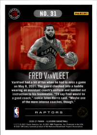Fred VanVleet - Panini Illusions Base Set 2020-21, Nr. 31