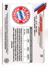 Chris Richards - Topps Chrome UEFA Champions League X Steve Aoki Base Set 2020-21, Nr. 22