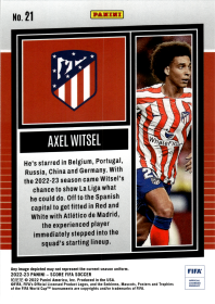 Axel Witsel - Panini Score FIFA Base Set 2022-23, Nr. 21