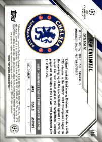 Ben Chilwell - Topps UEFA Champions League Base Set 2021-22, Nr. 146