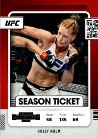 Holly Holm - Panini Chronicles UFC Contenders Season Ticket 2022, Nr. 107