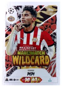 Ricardo Pepi - Topps Match Attax UEFA Club Competitions Man of the Match Wildcard 2026-27, Nr. 383