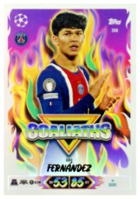 Dro Fernández - Topps Match Attax UEFA Club Competitions Goaliaths 2026-27, Nr. 349