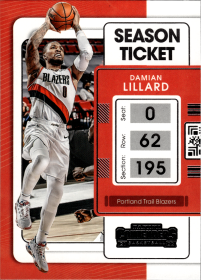 Damian Lillard - Panini Contenders Season Ticket 2021-22, Nr. 29