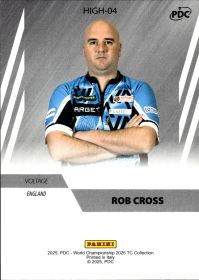 Rob Cross - Panini PDC World Championship TC Collection High Finisher 2026, Nr. HIGH-04 – Insert