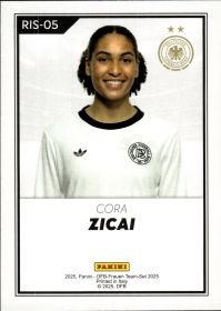 Cora Zicai - Panini DFB-Frauen Team-Set RIS 2025, Nr. RIS-05 – Insert
