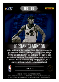 Jordan Clarkson - Panini Illusions Base Set 2020-21, Nr. 16