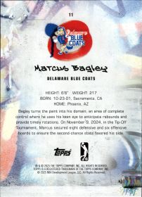 Marcus Bagley - Topps G League Base Set 2024-25, Nr. 11