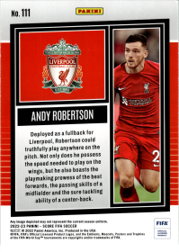 Andy Robertson - Panini Score FIFA Base Set 2022-23, Nr. 111