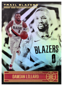 Damian Lillard - Panini Illusions Base Set 2020-21, Nr. 124