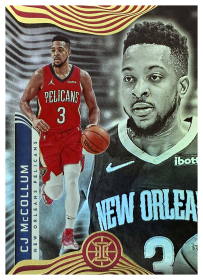 CJ McCollum - Panini Illusions Base Set 2021-22, Nr. 82