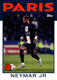 Neymar Jr - Topps Paris Saint-Germain Official Team Set 2023-24, Nr. 35