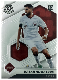 Hasan Al-Haydos - Panini Mosaic FIFA Road to World Cup Base Set 2021-22, Nr. 69 – Rookie Card