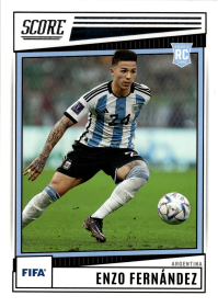 Enzo Fernández - Panini Score FIFA Base Set 2022-23, Nr. 95