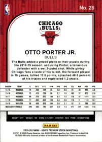 Otto Porter Jr. - Panini Hoops Premium Stock Base Set 2019-20, Nr. 28