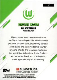 Vinicius Souza - Topps Chrome Bundesliga Base Set 2025-26, Nr. 97