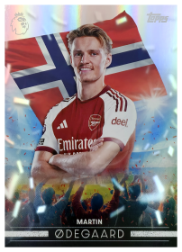 Martin Ødegaard - Topps Flagship Premier League Flying the Flag 2026-27, Nr. FF 2 – Insert