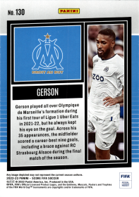 Gerson - Panini Score FIFA Base Set 2022-23, Nr. 130