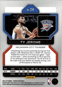 Ty Jerome - Panini Prizm Base Set 2021-22, Nr. 214