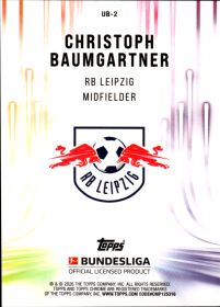 Christoph Baumgartner - Topps Chrome Bundesliga Ultrabeam 2025-26, Nr. UB-2 – Insert