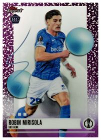 Robin Mirisola - Topps Finest UEFA Club Competitions Base Set 2025-26, Nr. 364 – Rookie Card