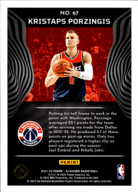 Kristaps Porzingis - Panini Illusions Base Set 2021-22, Nr. 67