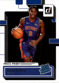 Jalen Duren - Panini Donruss Rated Rookie 2022-23, Nr. 213 – Rookie Card