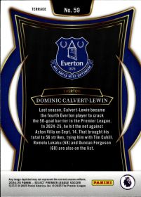 Dominic Calvert-Lewin - Panini Select Premier League Terrace 2024-25, Nr. 59