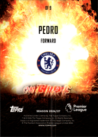 João Pedro - Topps Flagship Premier League On Fire 2026-27, Nr. OF 9 – Insert