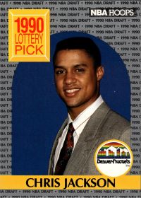 Chris Jackson - NBA Hoops 1990 Lottery Pick 1990-91, Nr. 392