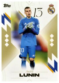 Andriy Lunin - Topps Real Madrid Team Set First Team 2025-26, Nr. 2