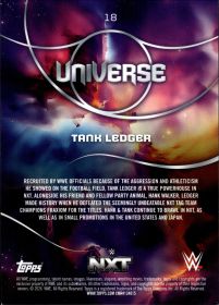 Tank Ledger - Topps WWE Universe Base Set 2026, Nr. 18