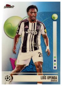 Loïs Openda - Topps Finest UEFA Club Competitions Base Set 2025-26, Nr. 163