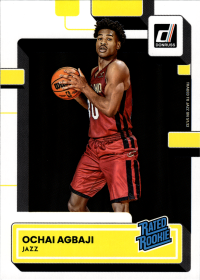 Ochai Agbaji - Panini Donruss Rated Rookie 2022-23, Nr. 214 – Rookie Card