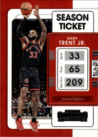 Gary Trent Jr. - Panini Contenders Season Ticket 2021-22, Nr. 21