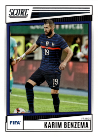 Karim Benzema - Panini Score FIFA Base Set 2022-23, Nr. 75