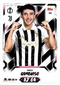 Andrea Cambiaso - Topps Match Attax UEFA Club Competitions Base Set 2026-27, Nr. 444