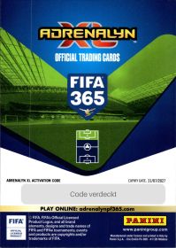 Gonçalo Ramos - Panini Adrenalyn XL FIFA 365 Fan Favourites 2026-27, Nr. 422 – Insert
